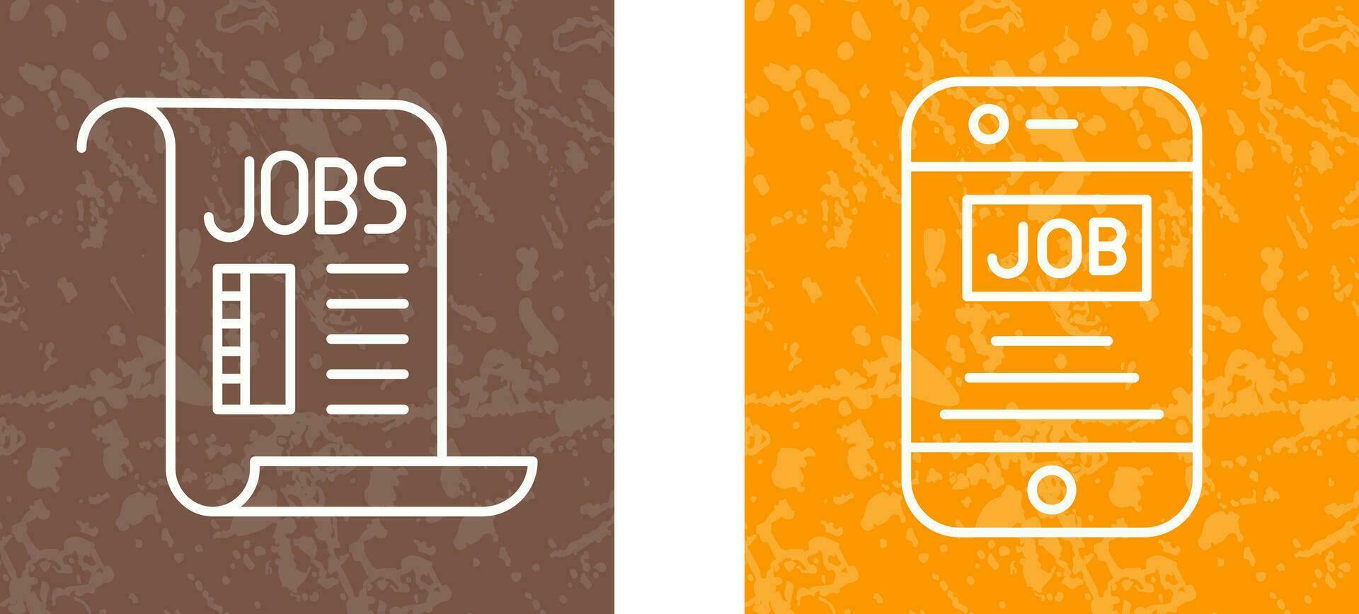 Smart Phone and News Paper Icon vector