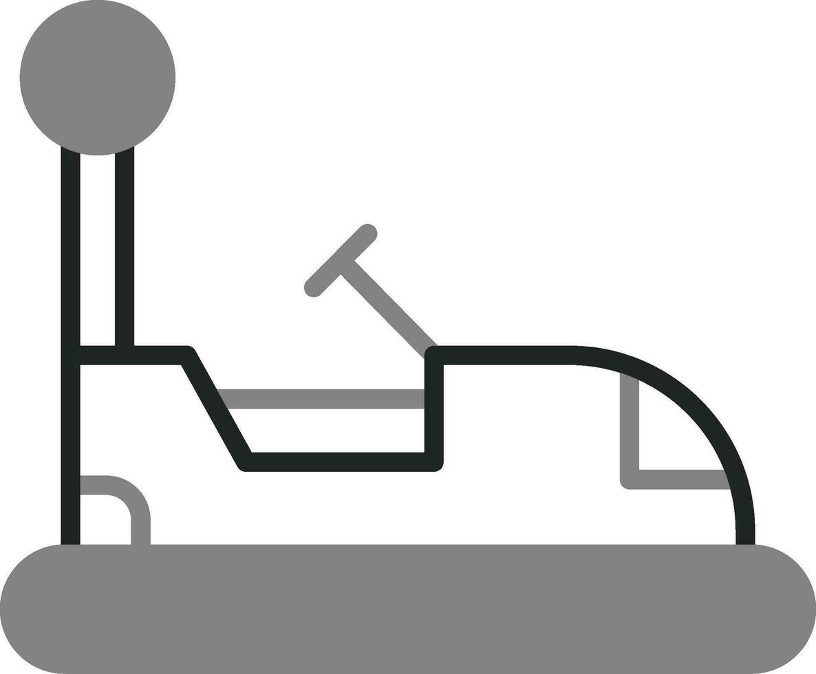 Bumper Car Vector Icon