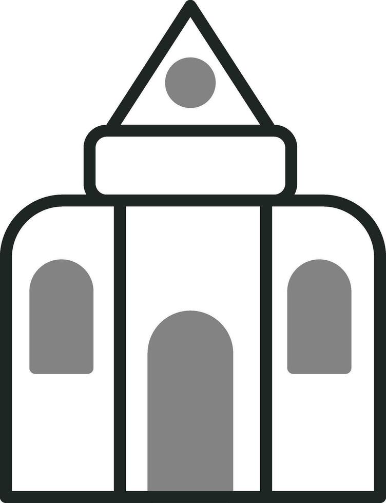 Sand Castle Vector Icon