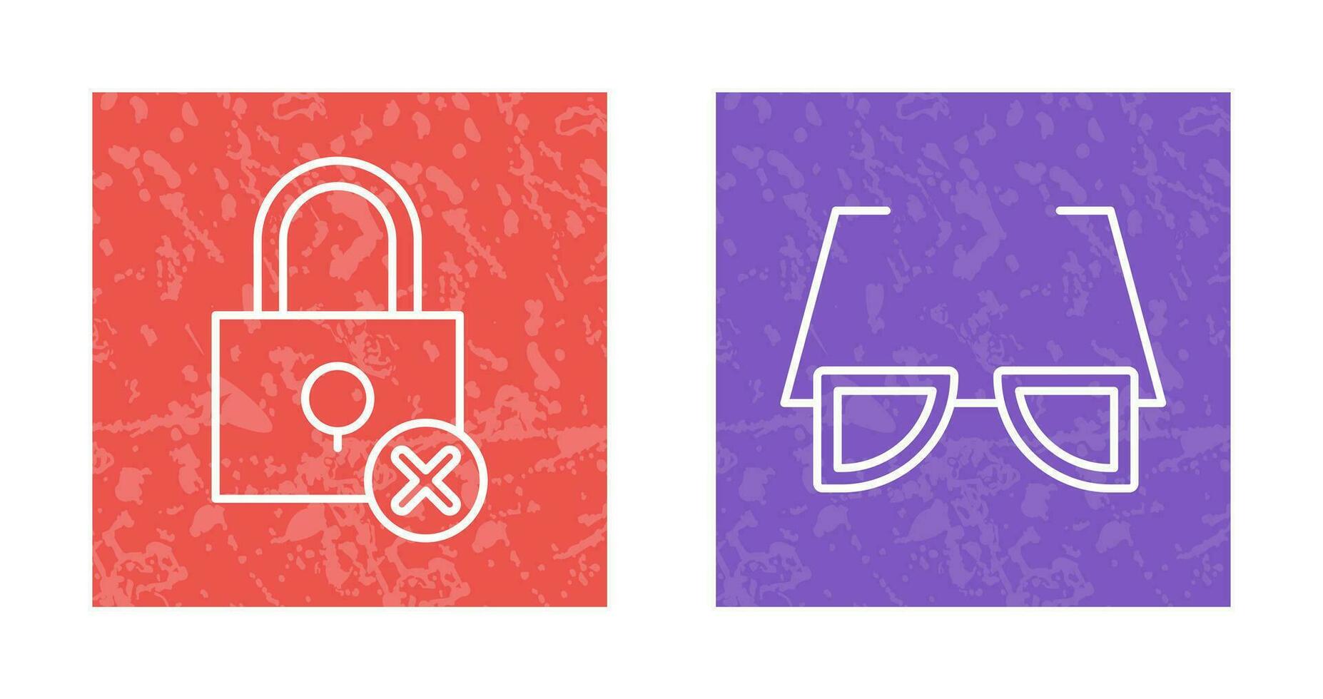 Insecure and Sunglasses Icon vector