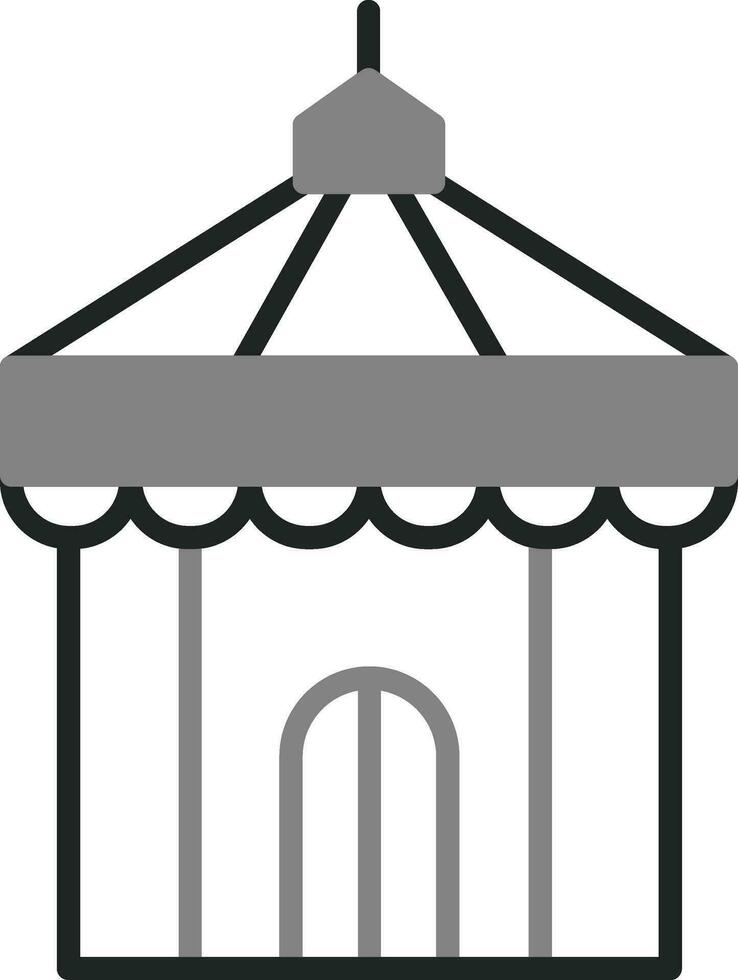 Circus Tent Vector Icon