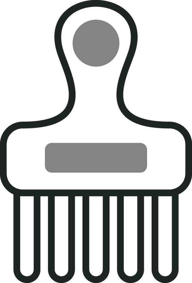 Afro Comb Vector Icon