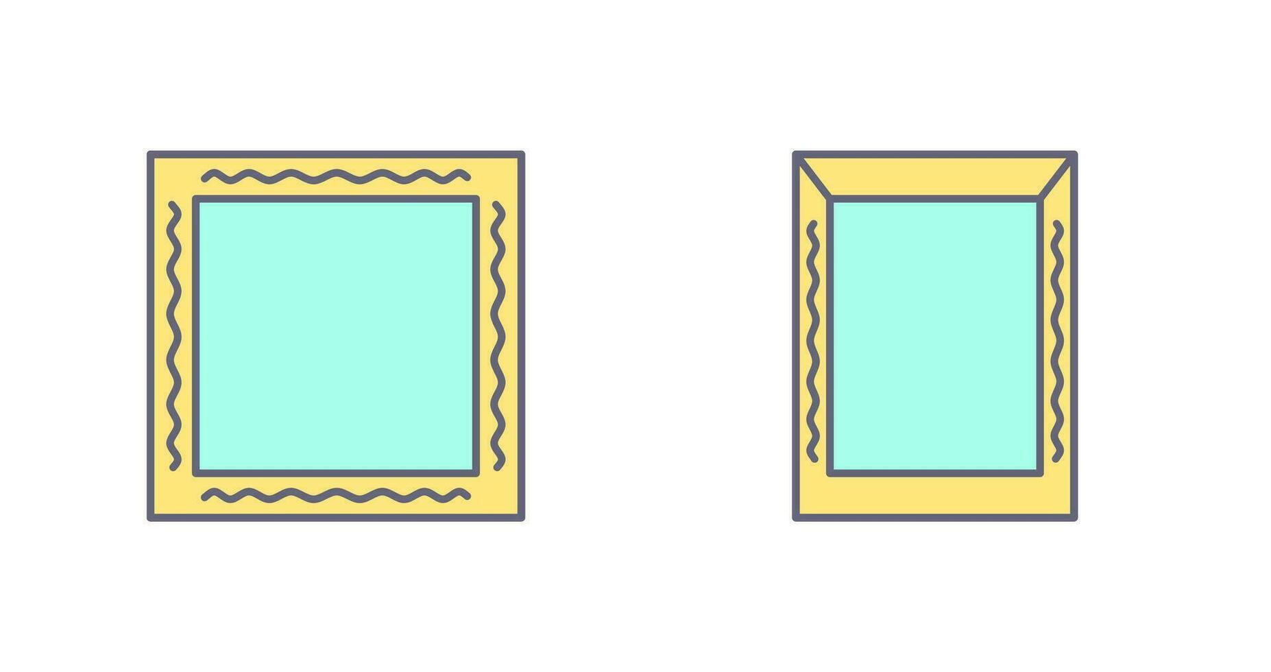 frame and hanging Icon vector