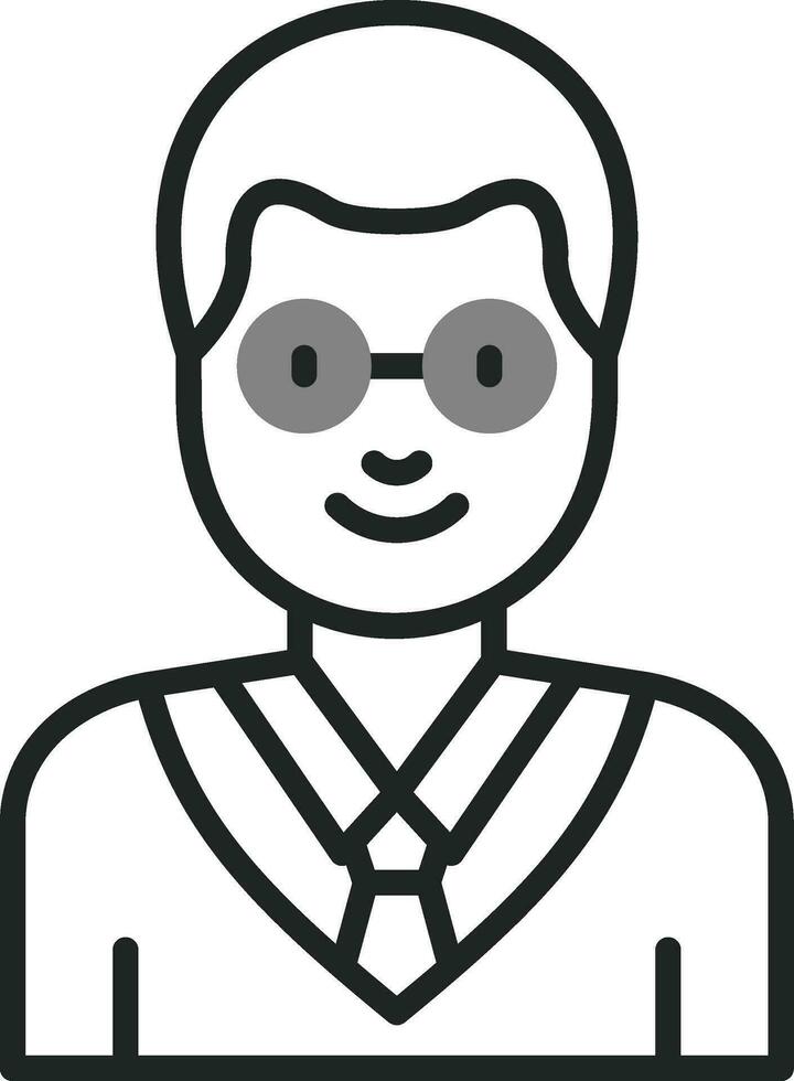 Professor Vector Icon