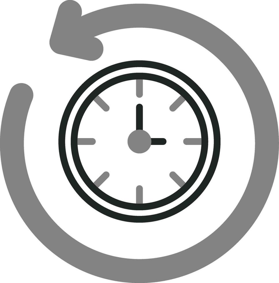 Retrospective Vector Icon