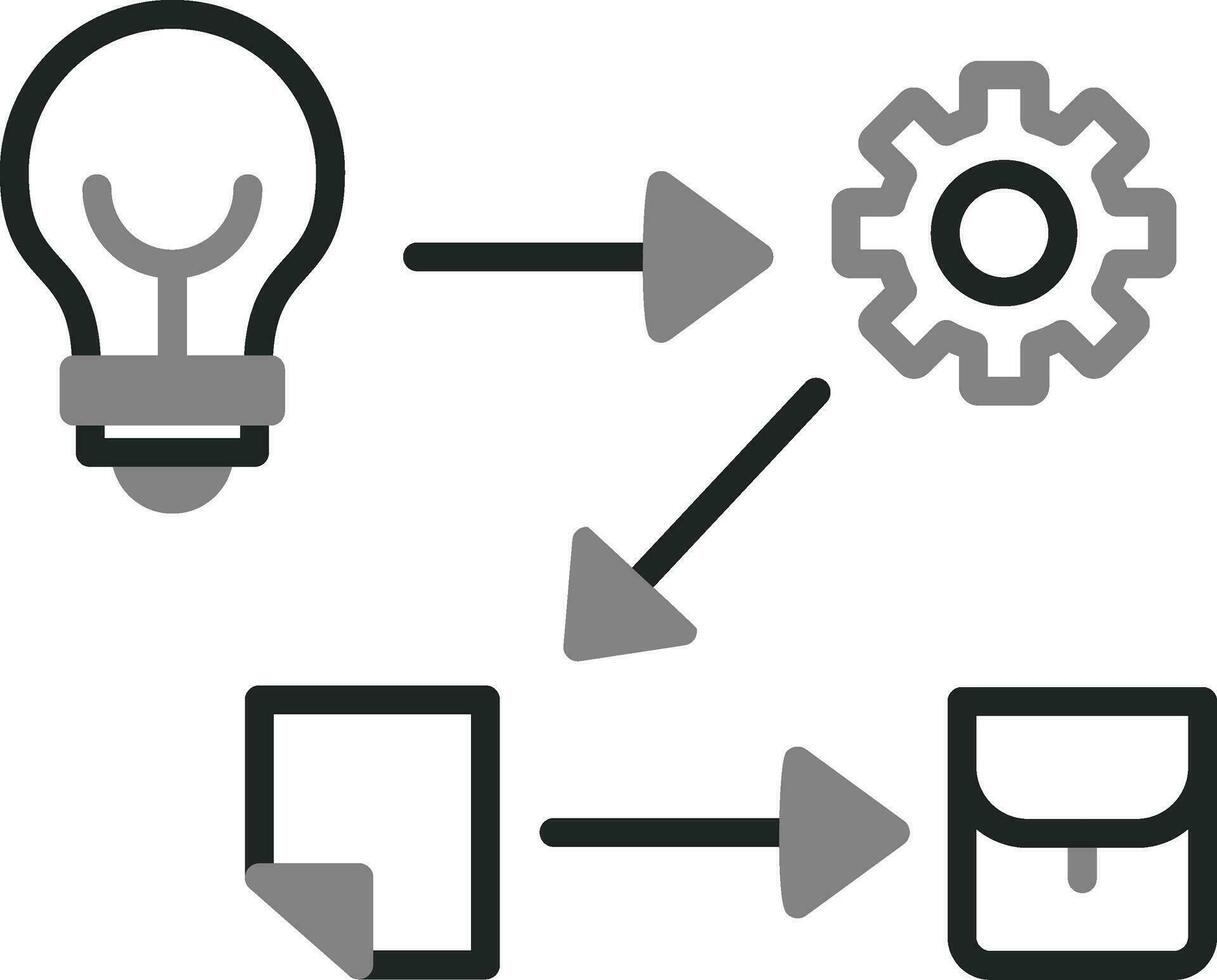 Process Vector Icon