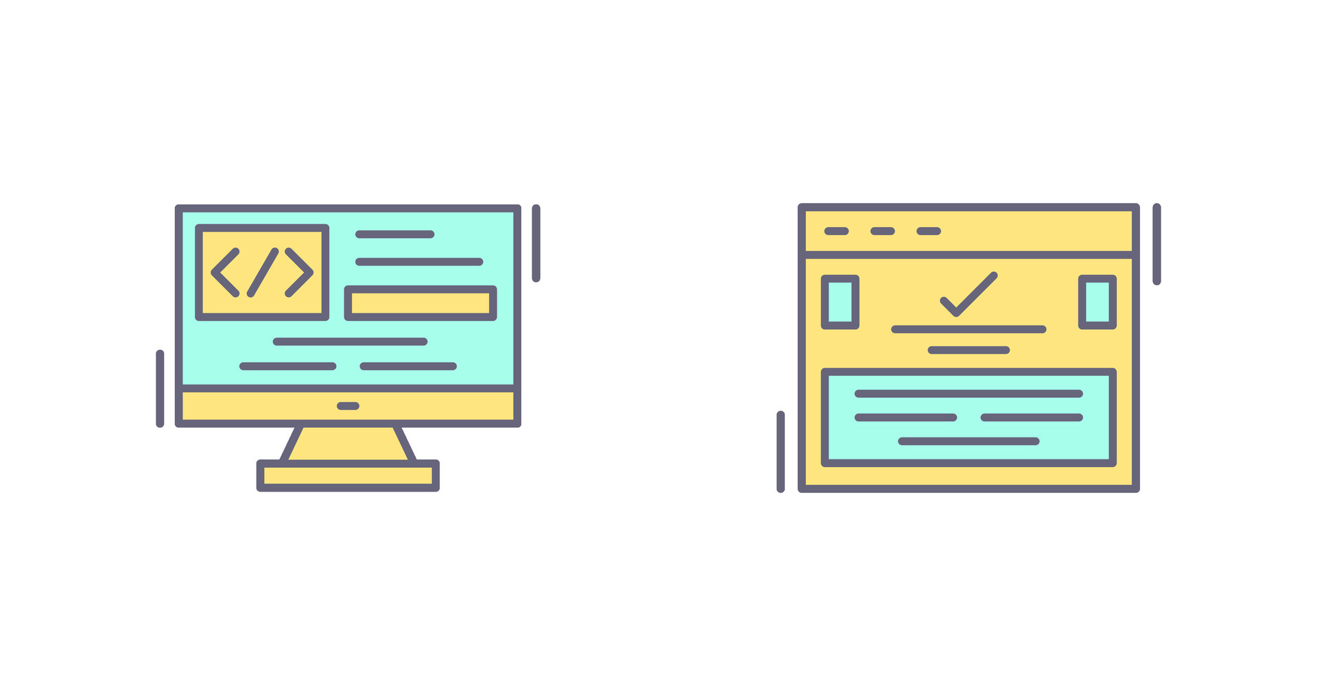 Coding and Complete Icon 32660514 Vector Art at Vecteezy