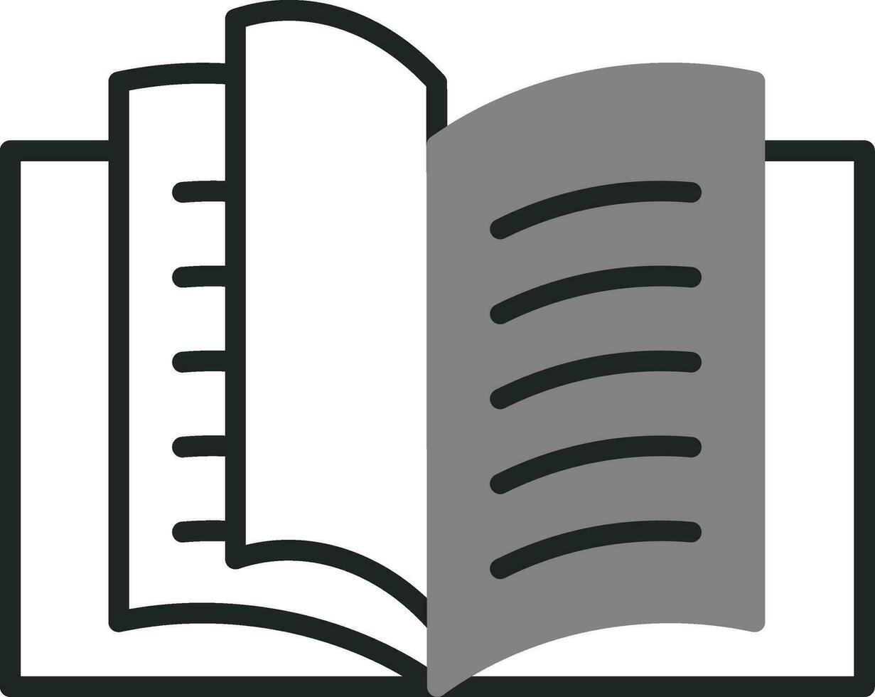 icono de vector de libro