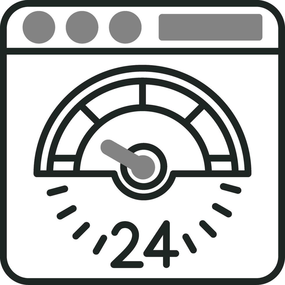 speed test Vector Icon
