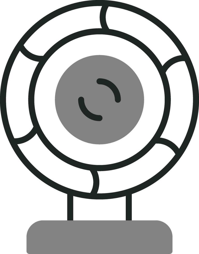 icono de vector de webcam