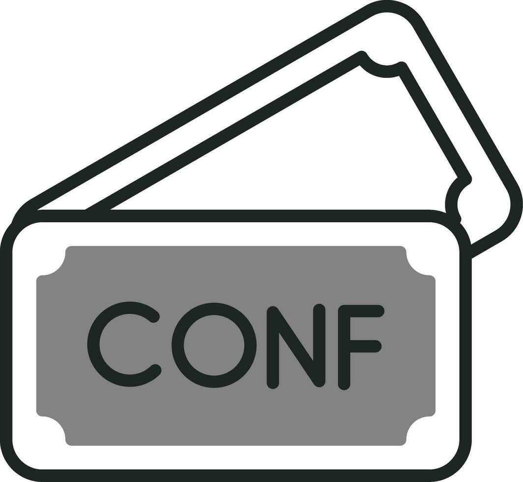 Ticket Vector Icon
