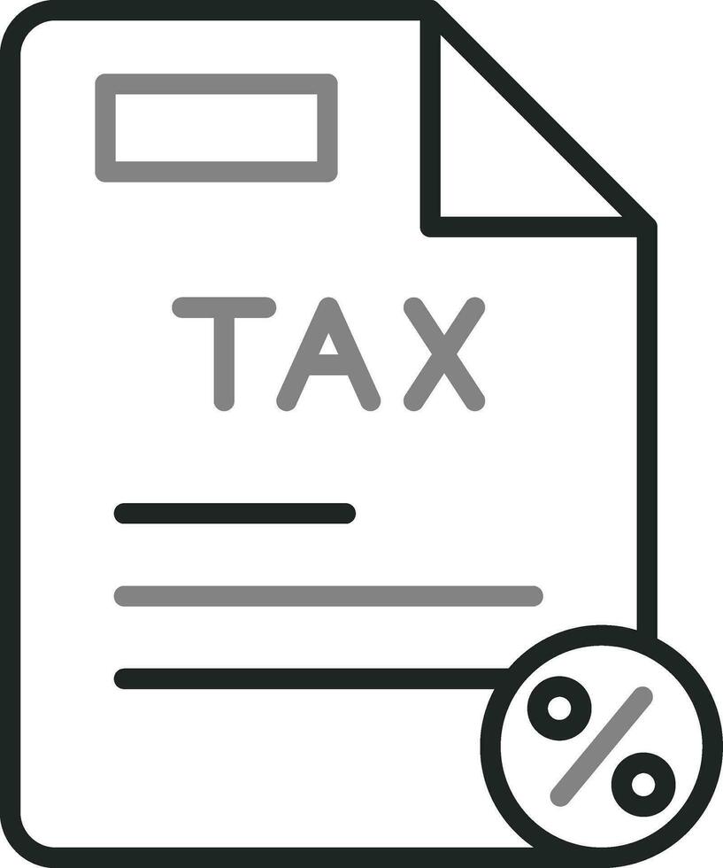 Tax Vector Icon