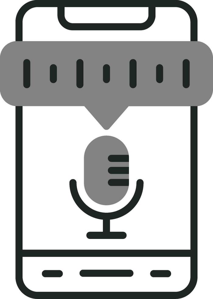 Voice Recorder Vector Icon