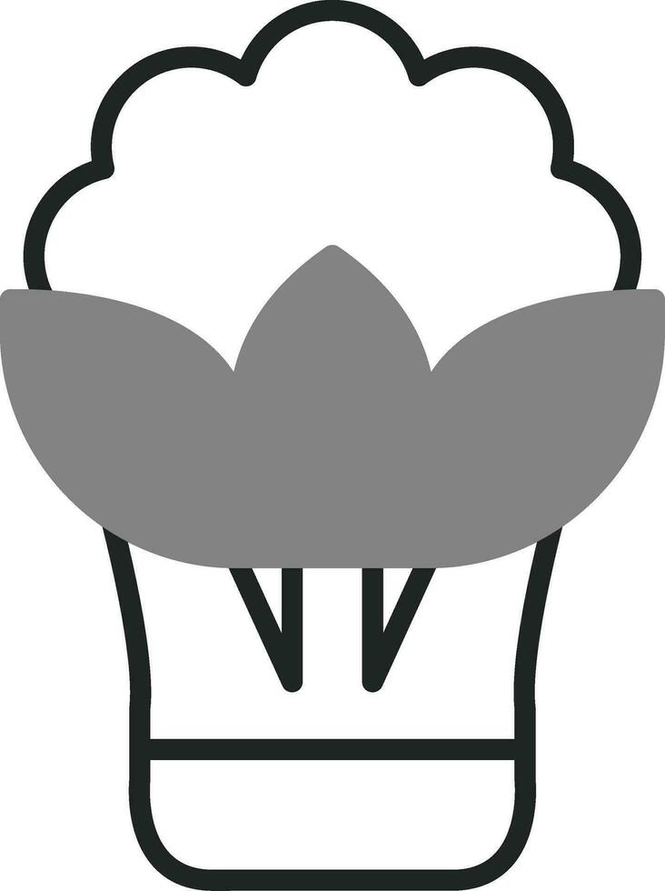 Cauliflower Vector Icon