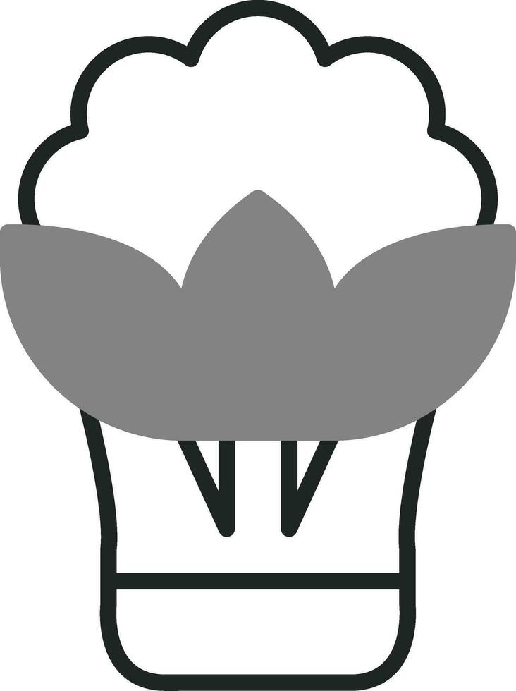 Cauliflower Vector Icon