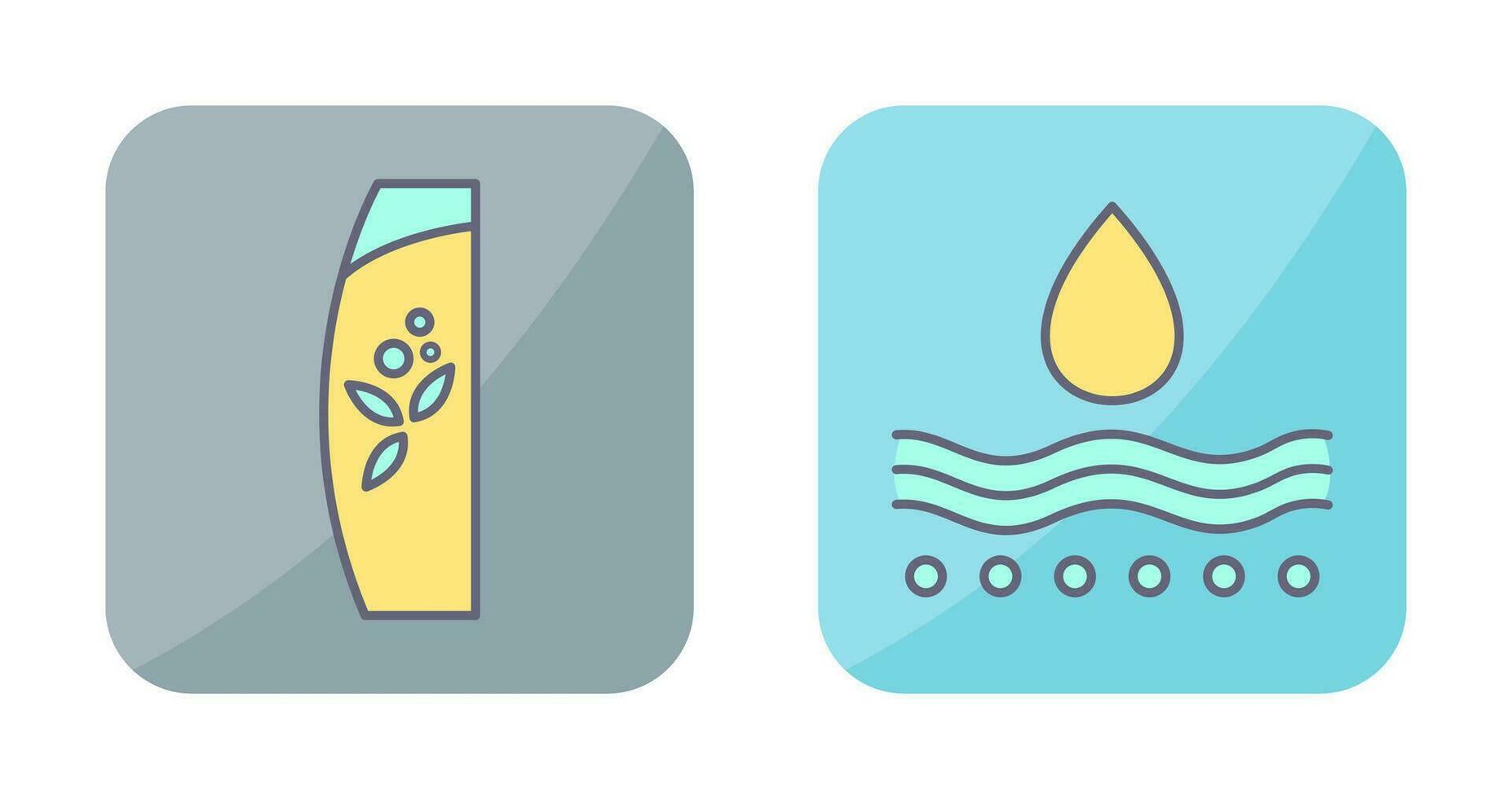 Natural and Moisture Icon vector