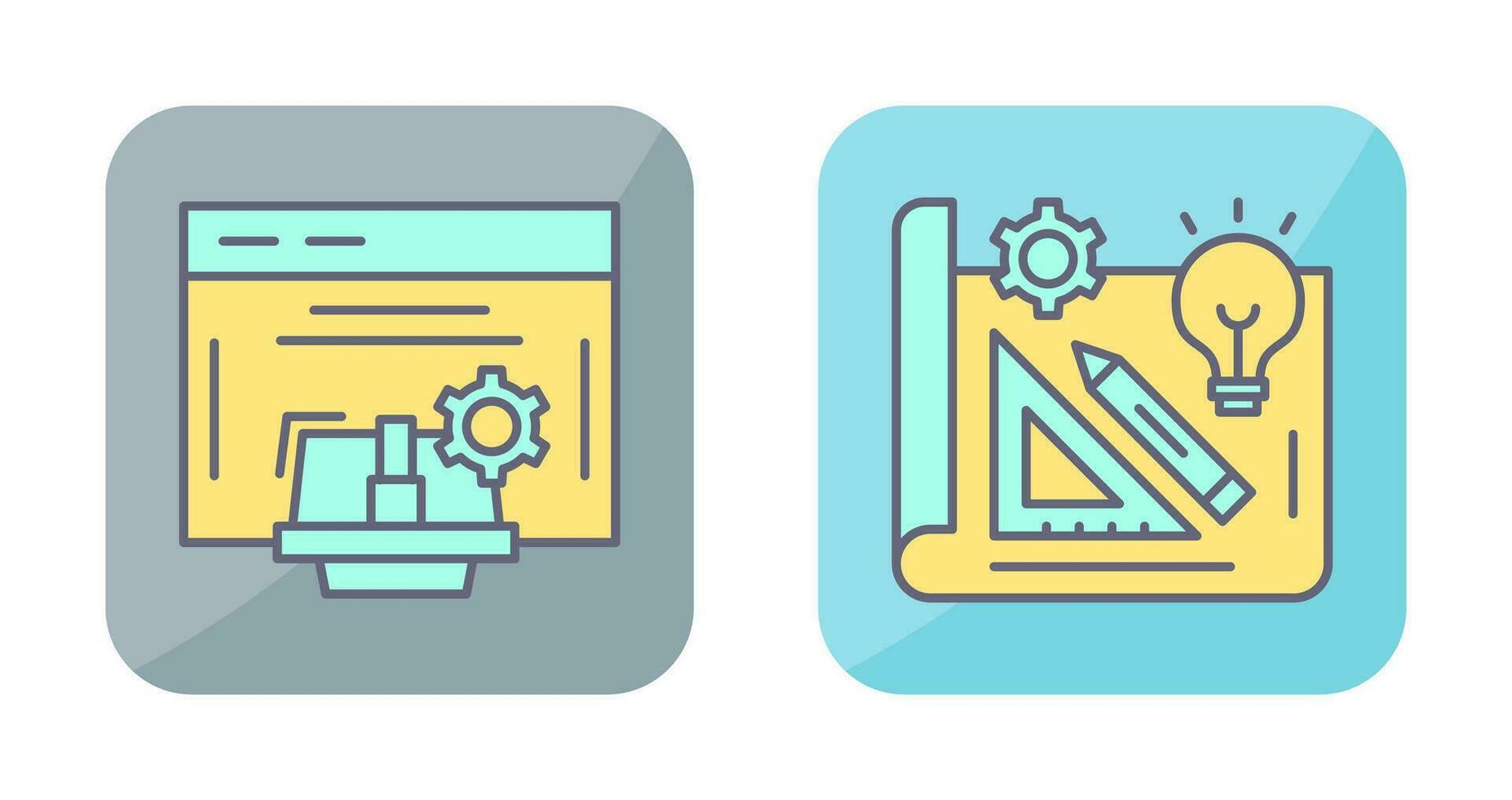 Expense and Develoment Icon vector