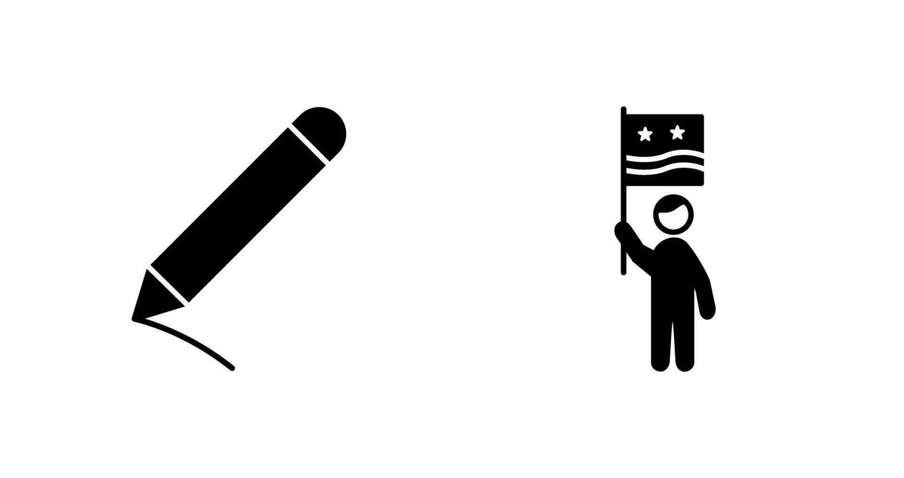 Happy Hour and Out of Stock Icon vector