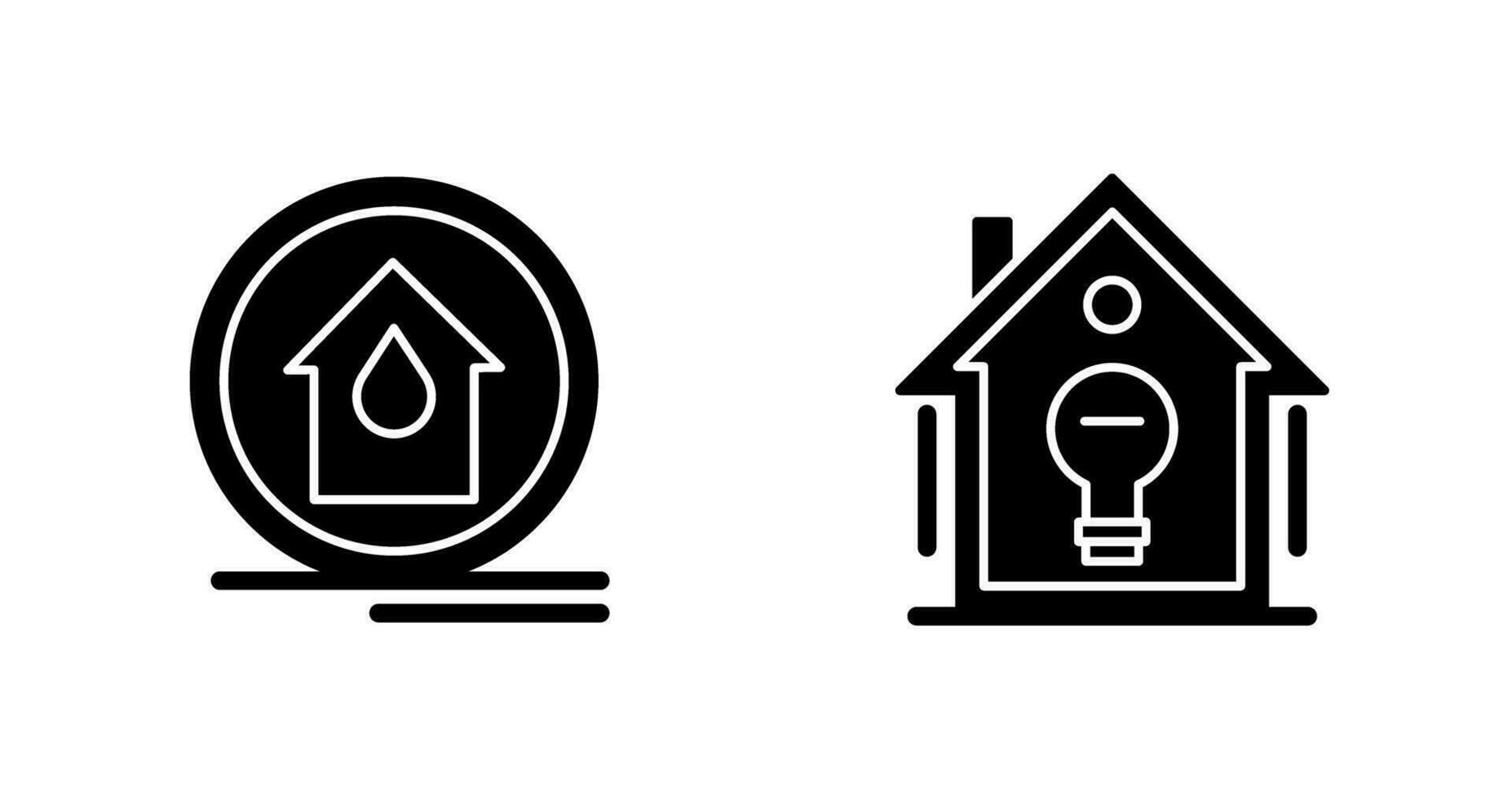 Fire Alarm and Home Automation Icon vector