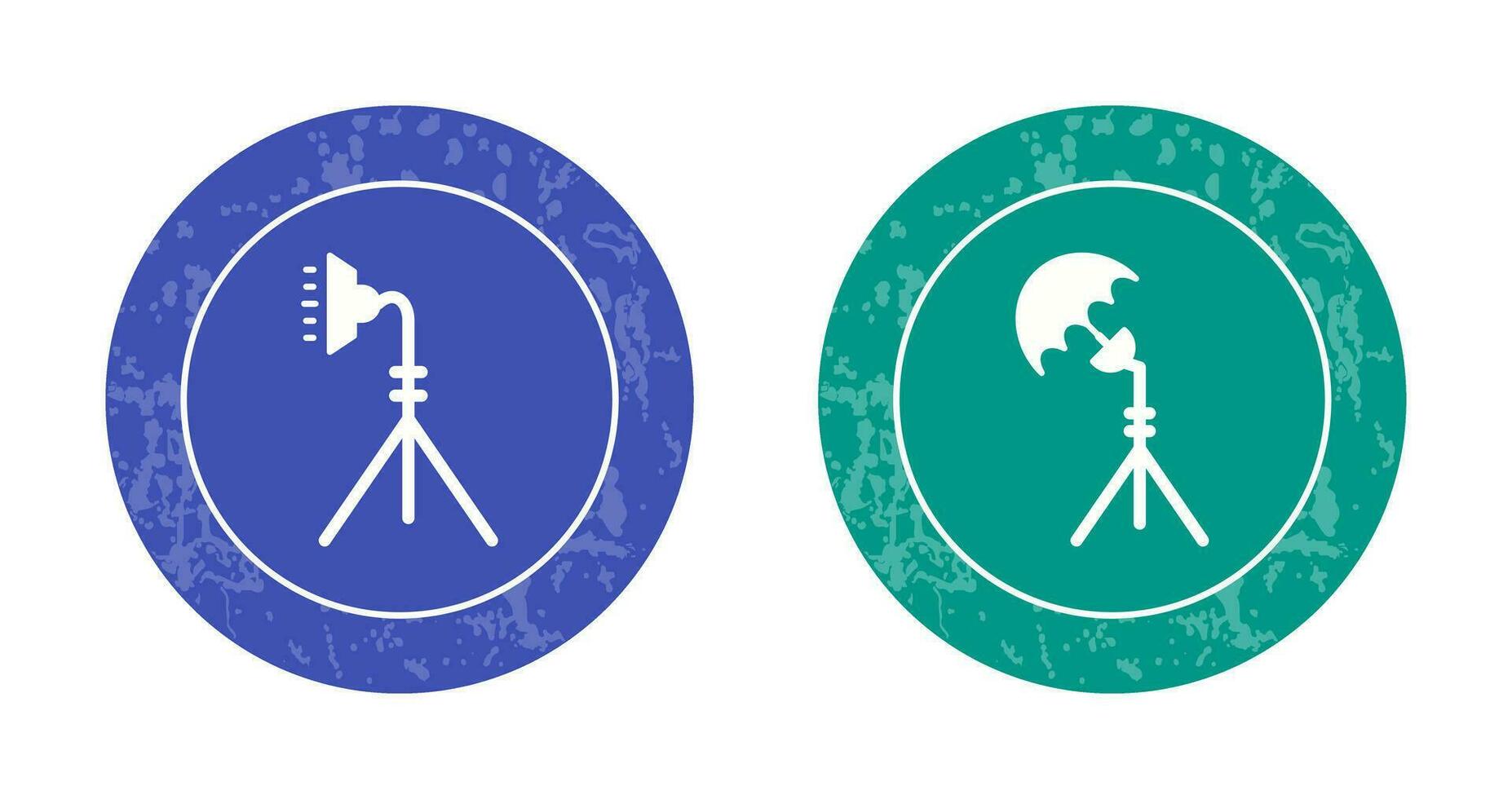 light stand and studio Icon vector