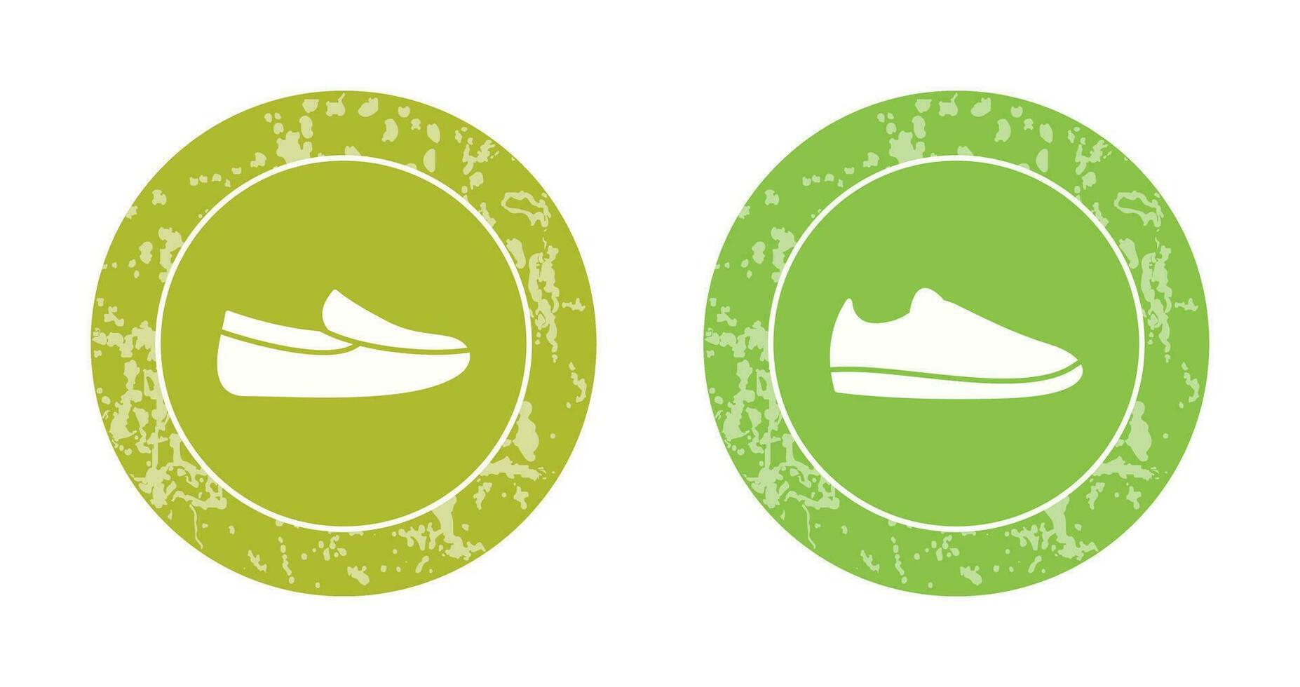 Mens Loafers and Casual Shoes Icon vector