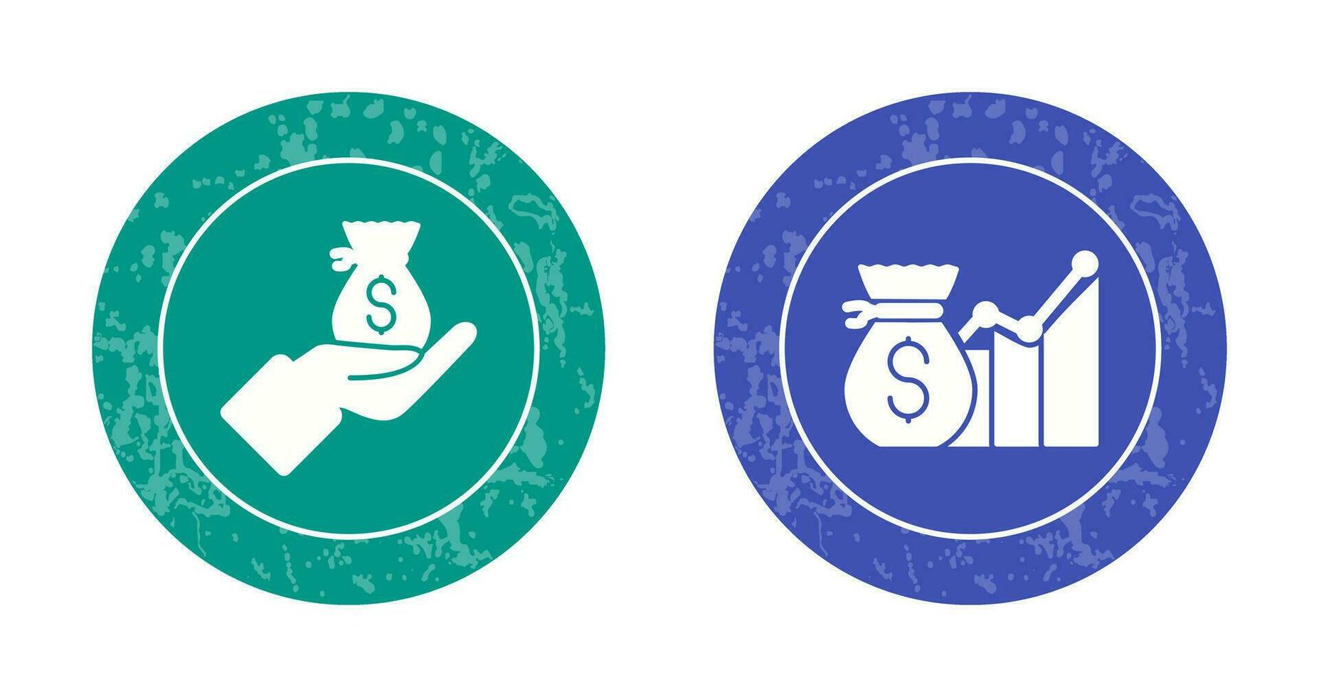 Wage and Email Icon vector