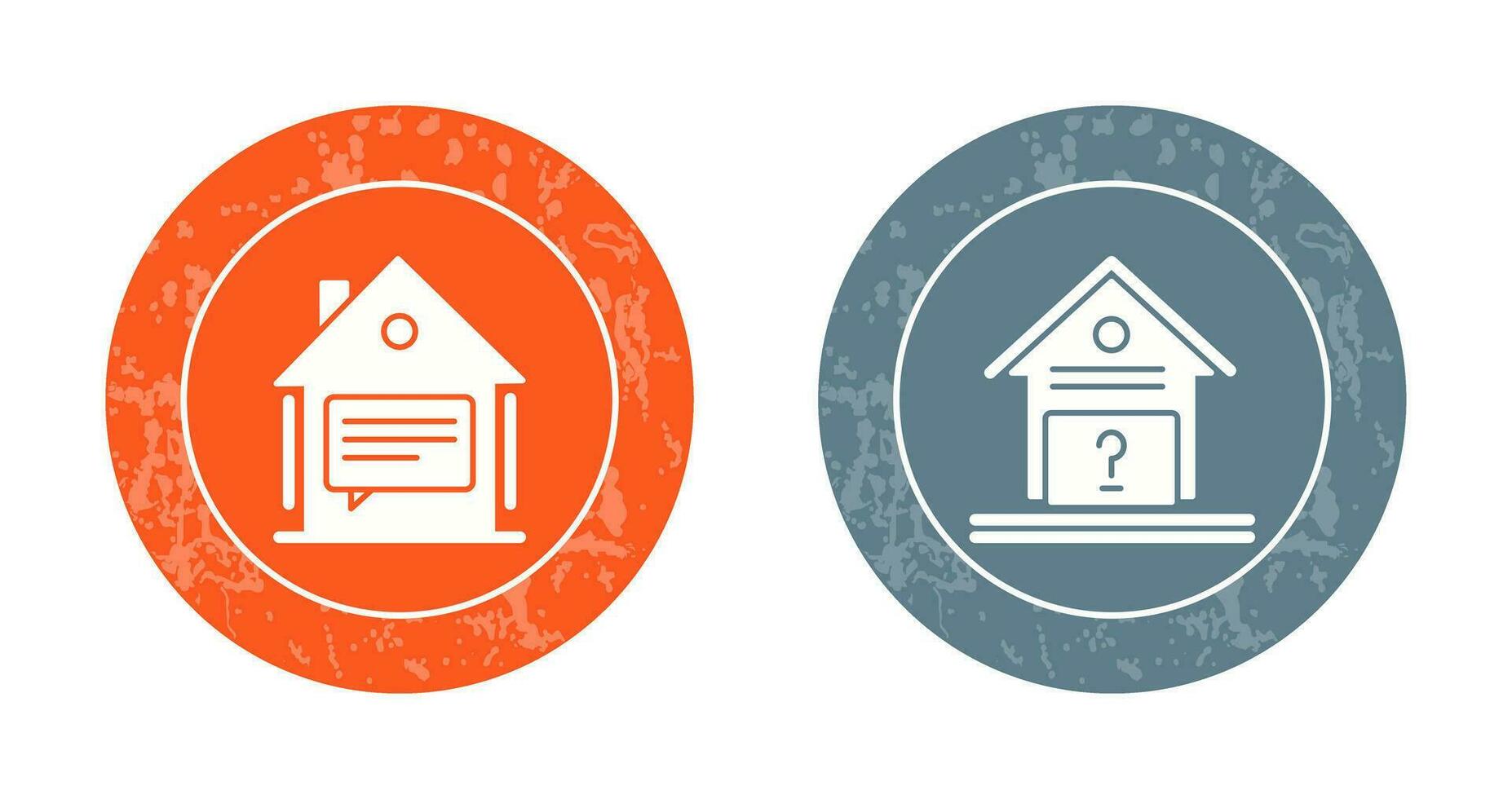 Message and Unknown Icon vector