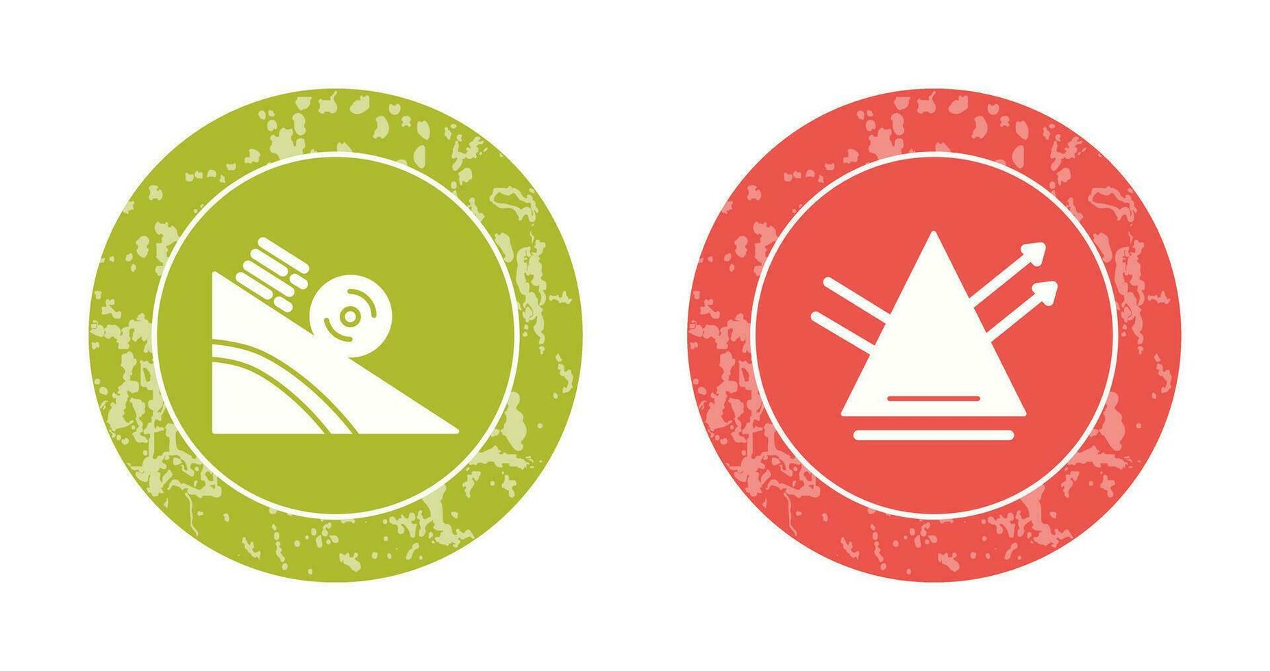 Rolling and Reflection Icon vector