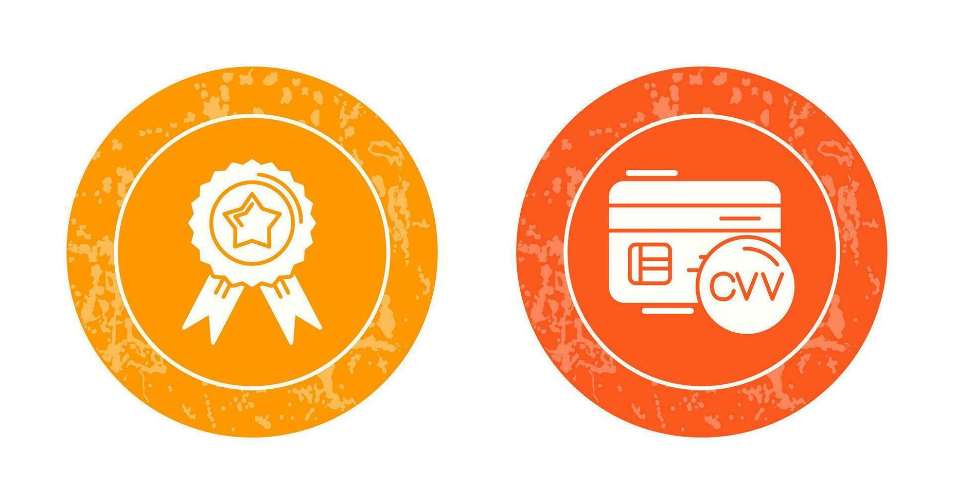 Badge and Code Icon vector