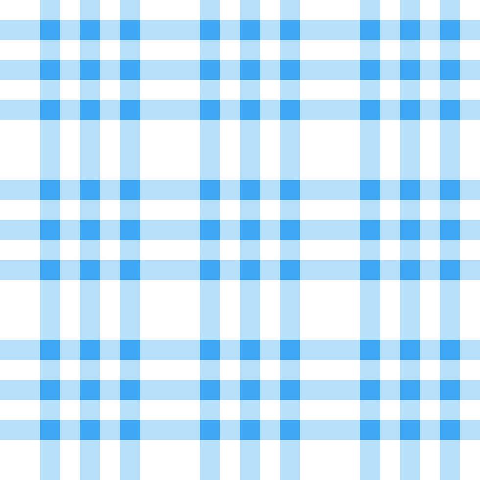Blue plaid pattern background. plaid pattern background. plaid background. Seamless pattern. for backdrop, decoration, gift wrapping, gingham tablecloth, blanket, tartan, fashion fabric print. vector