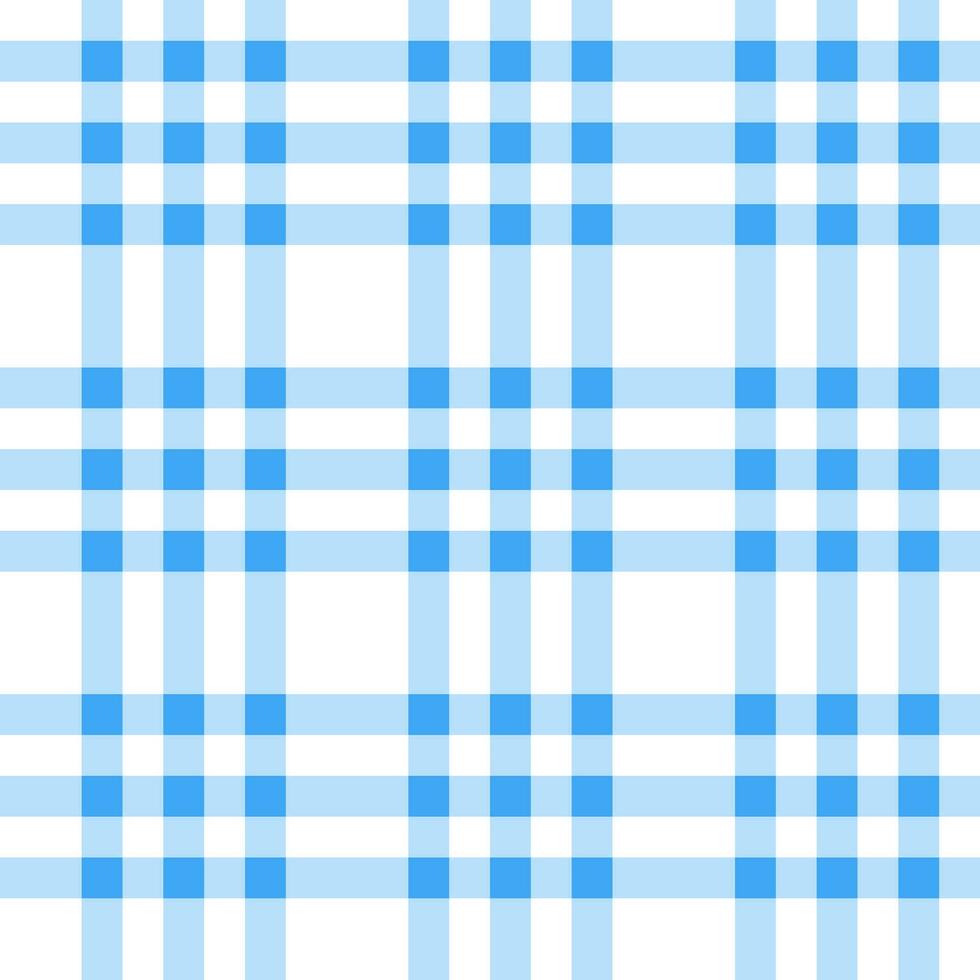 Blue plaid pattern background. plaid pattern background. plaid background. Seamless pattern. for backdrop, decoration, gift wrapping, gingham tablecloth, blanket, tartan, fashion fabric print. vector