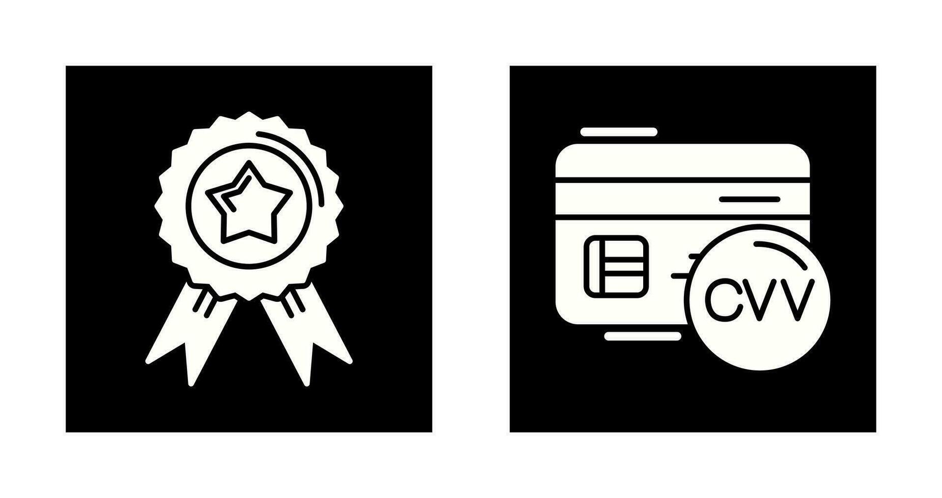 Badge and Code Icon vector