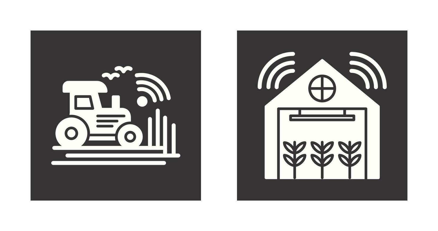 Cultivation and Warehouse Icon vector