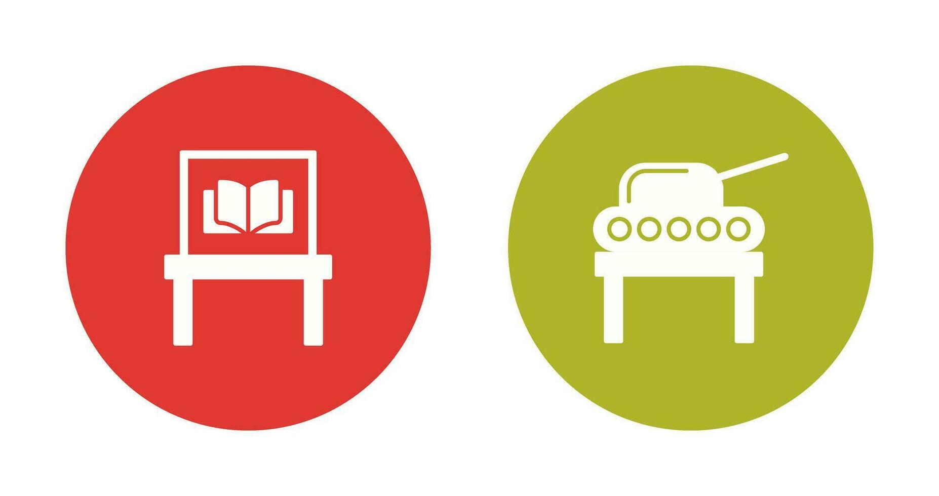 Ancient Book Exhibit and educe Icon vector