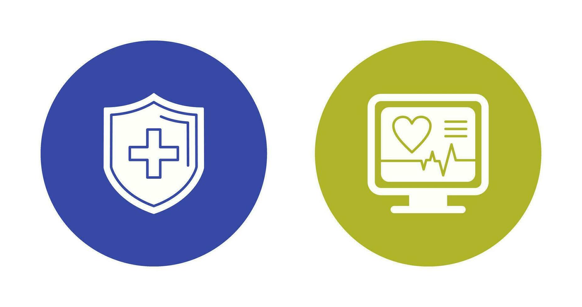 Protection and Plus Icon vector