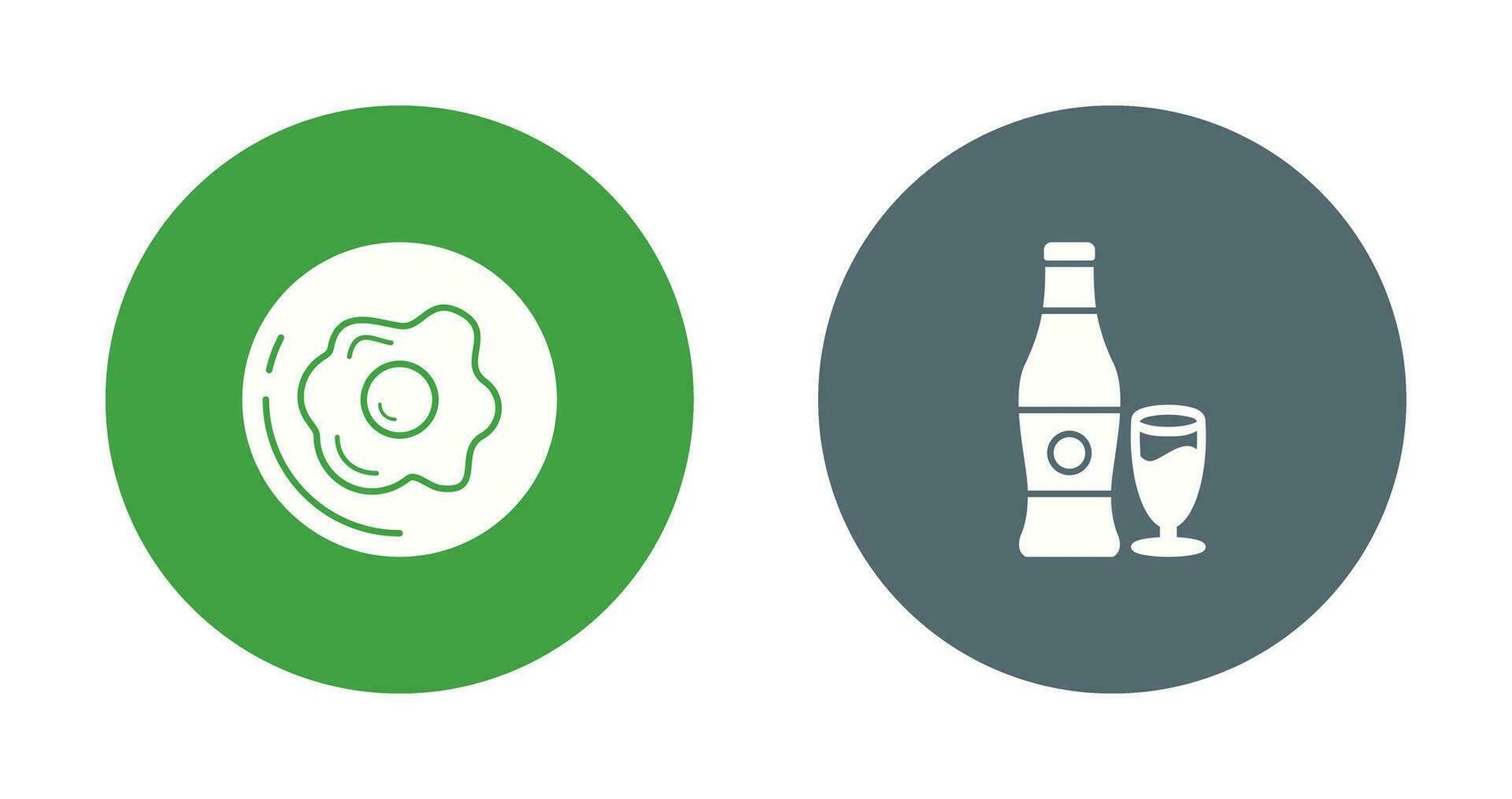 Breakfast and Bear Icon vector
