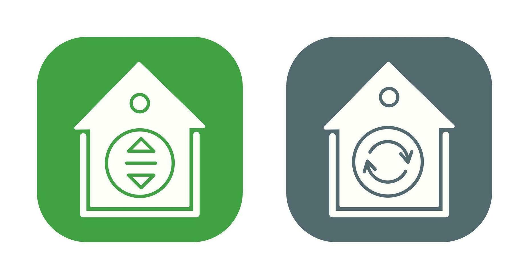 levantar y girar icono vector