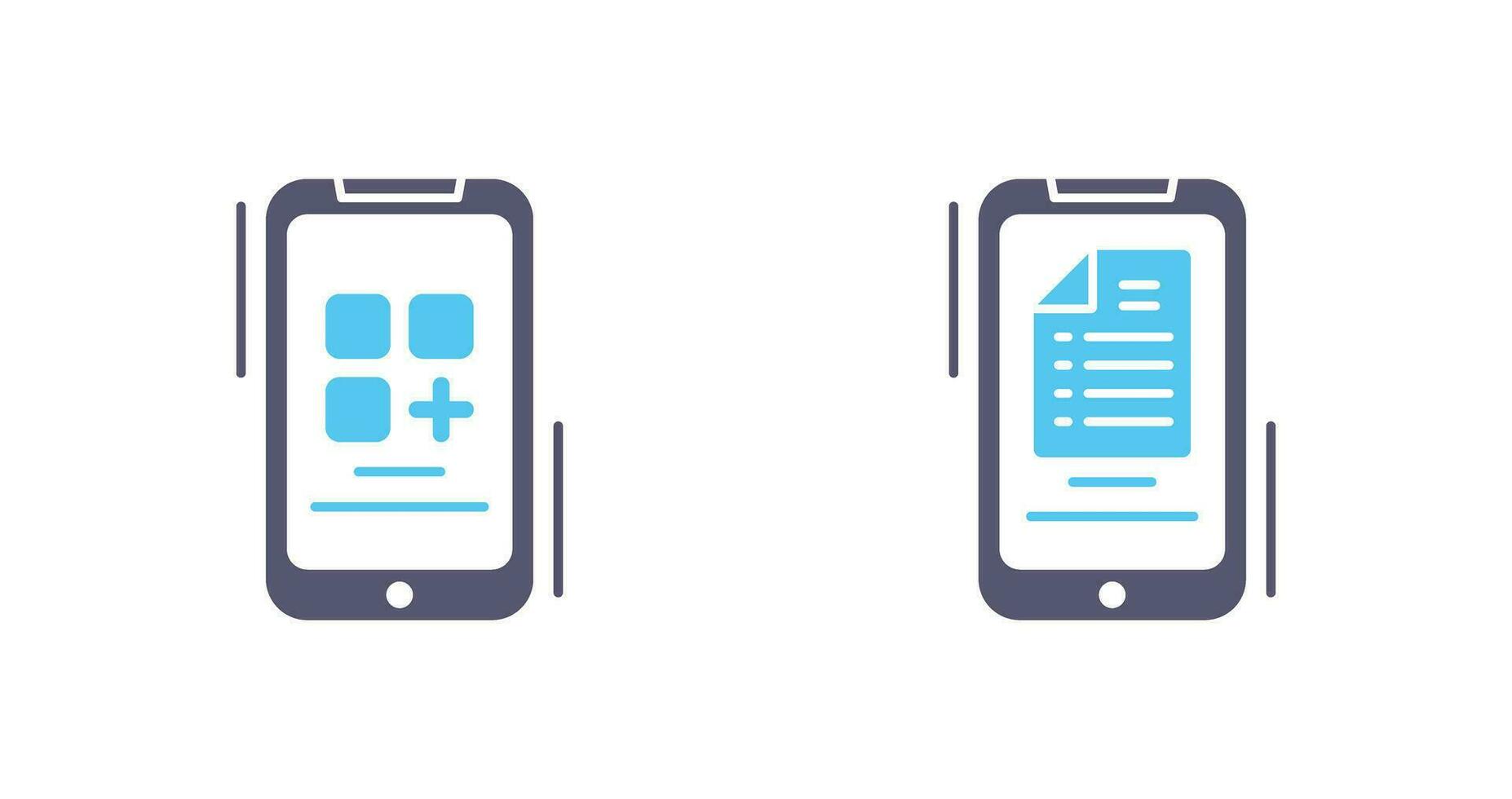 Add and To do List Icon vector
