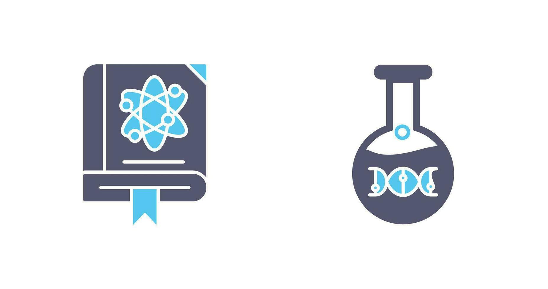 Science and Dna Icon vector