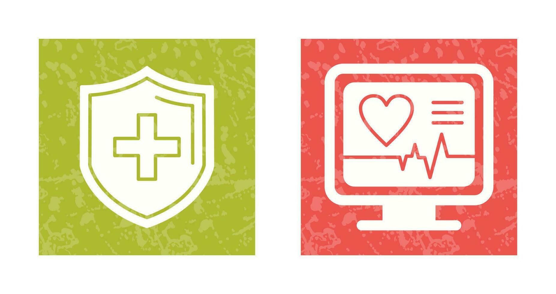 Protection and Plus Icon vector