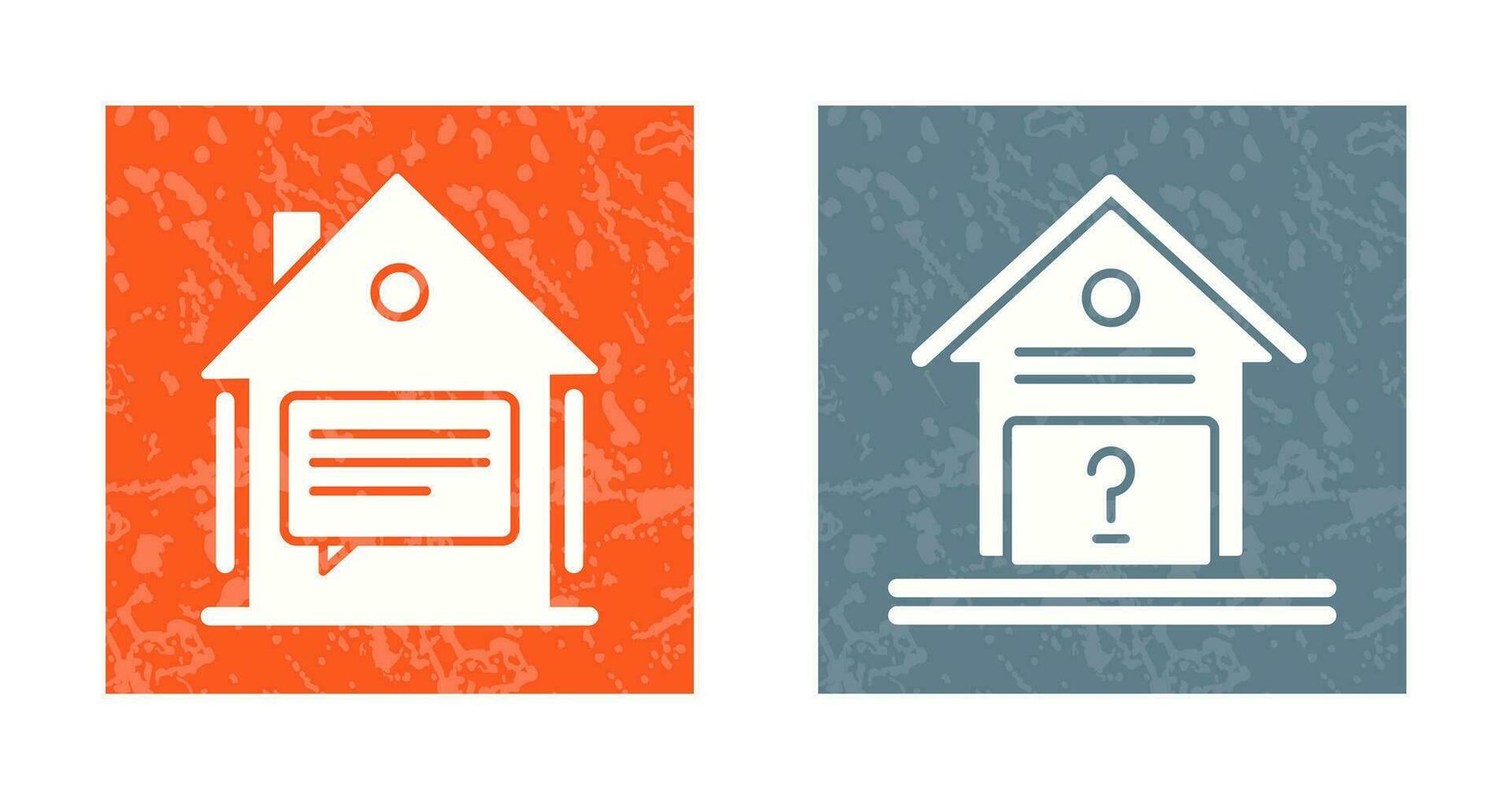 Message and Unknown Icon vector
