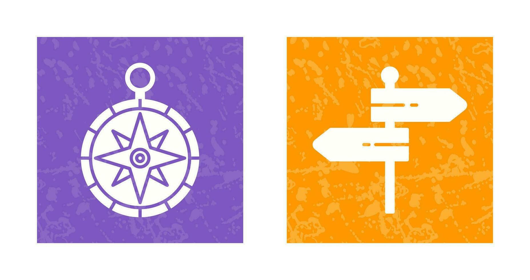 Compass and Direction Icon vector