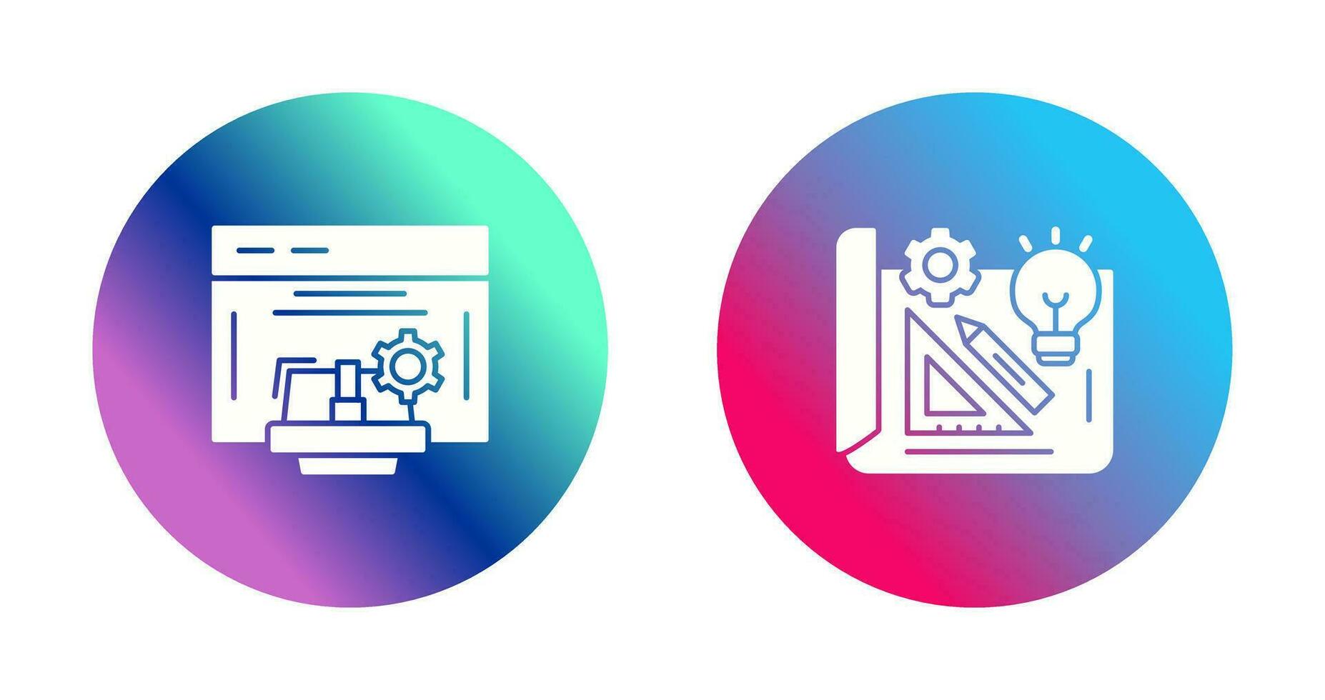 Expense and Develoment Icon vector