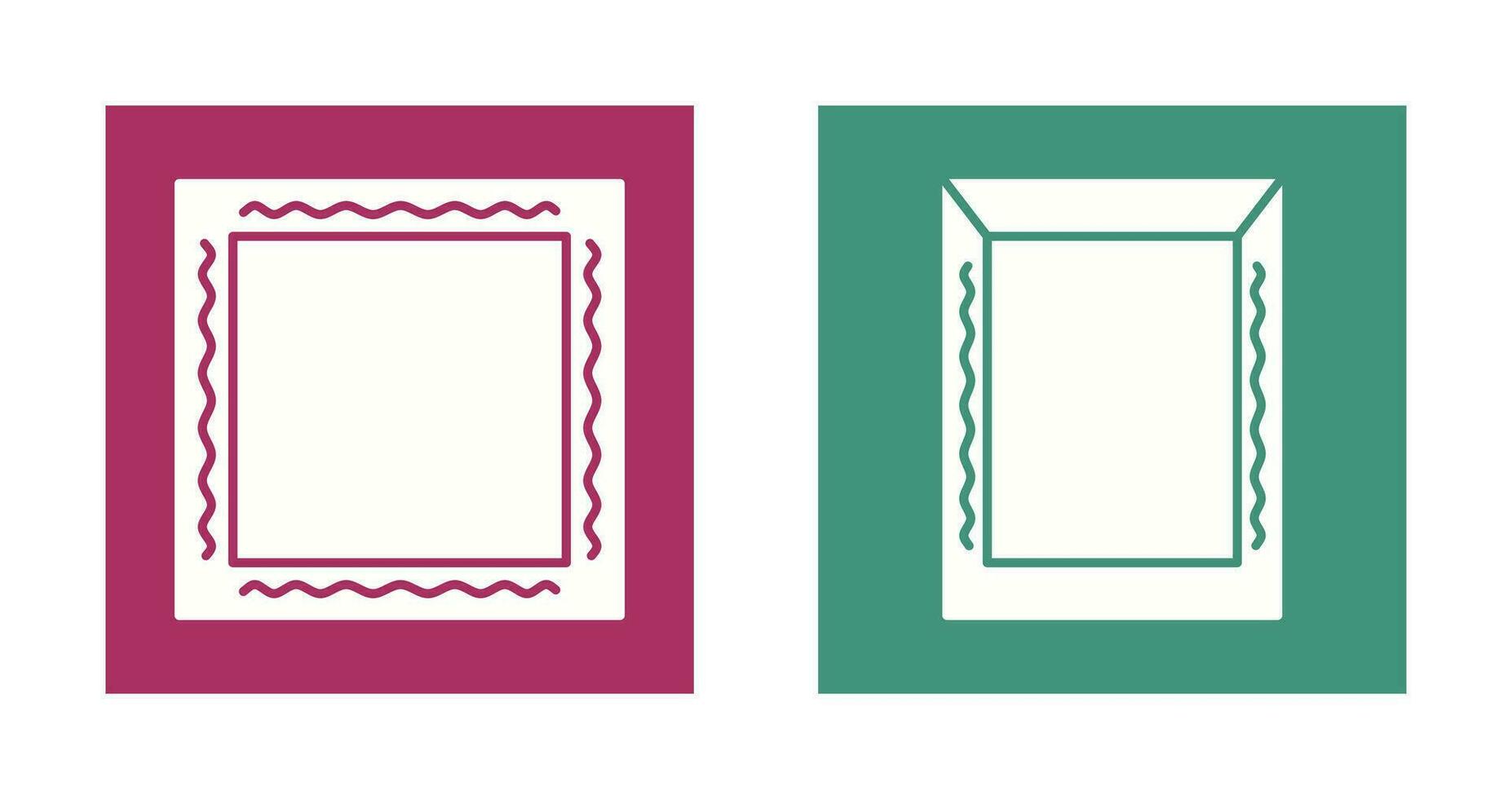 frame and hanging Icon vector