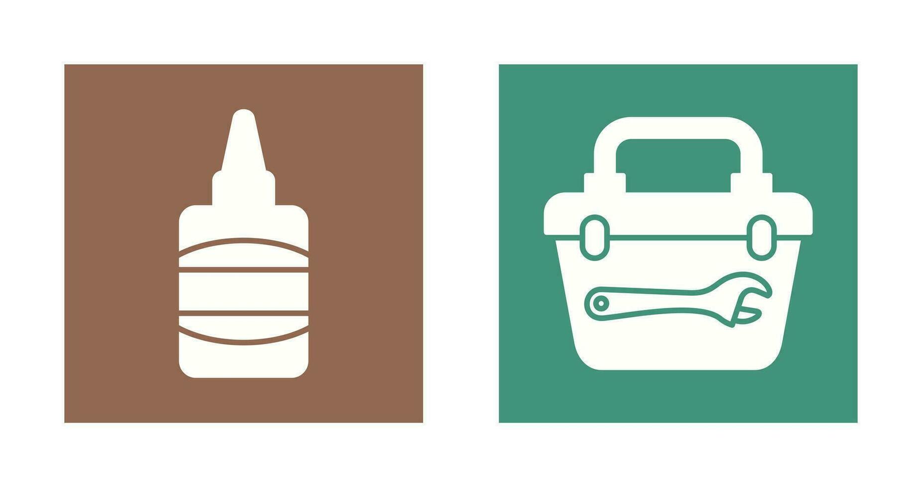 Glue and construction Icon vector