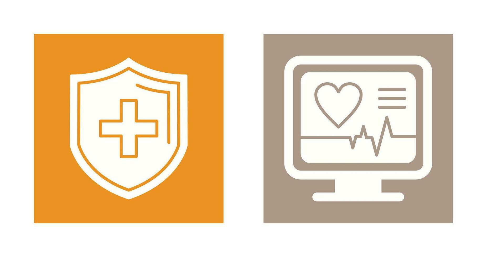 Protection and Plus Icon vector