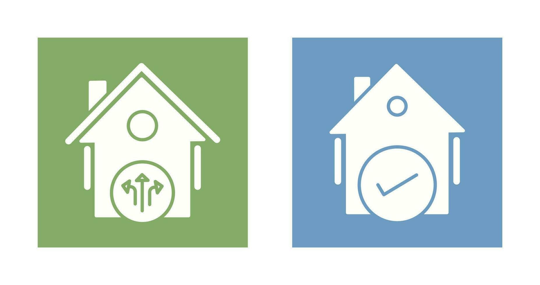 Vent and Houses Icon vector