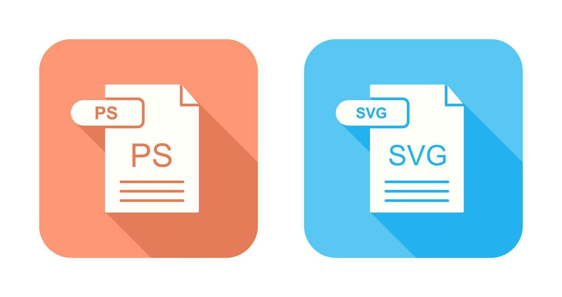 PS and SVG Icon vector