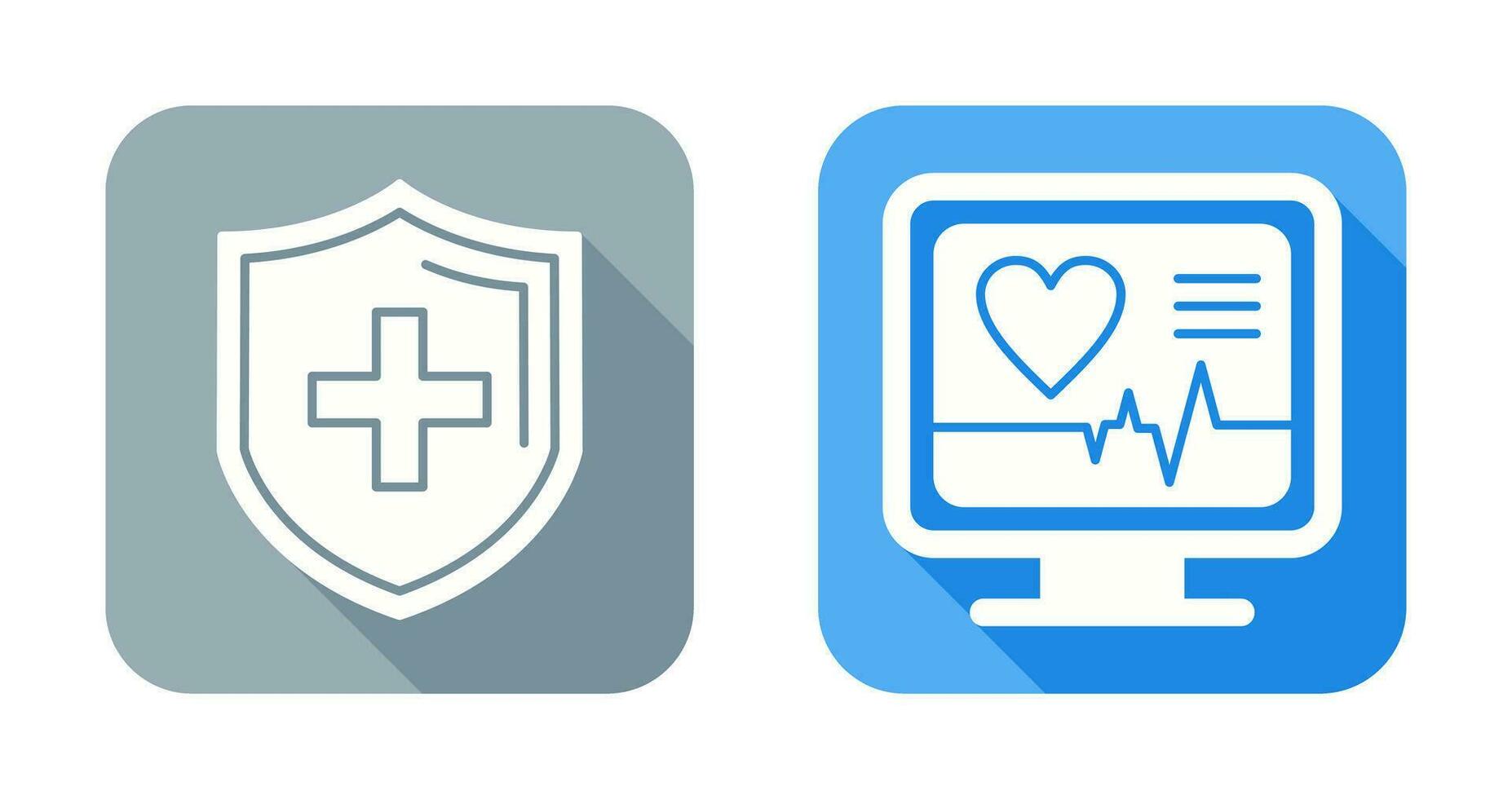 Protection and Plus Icon vector