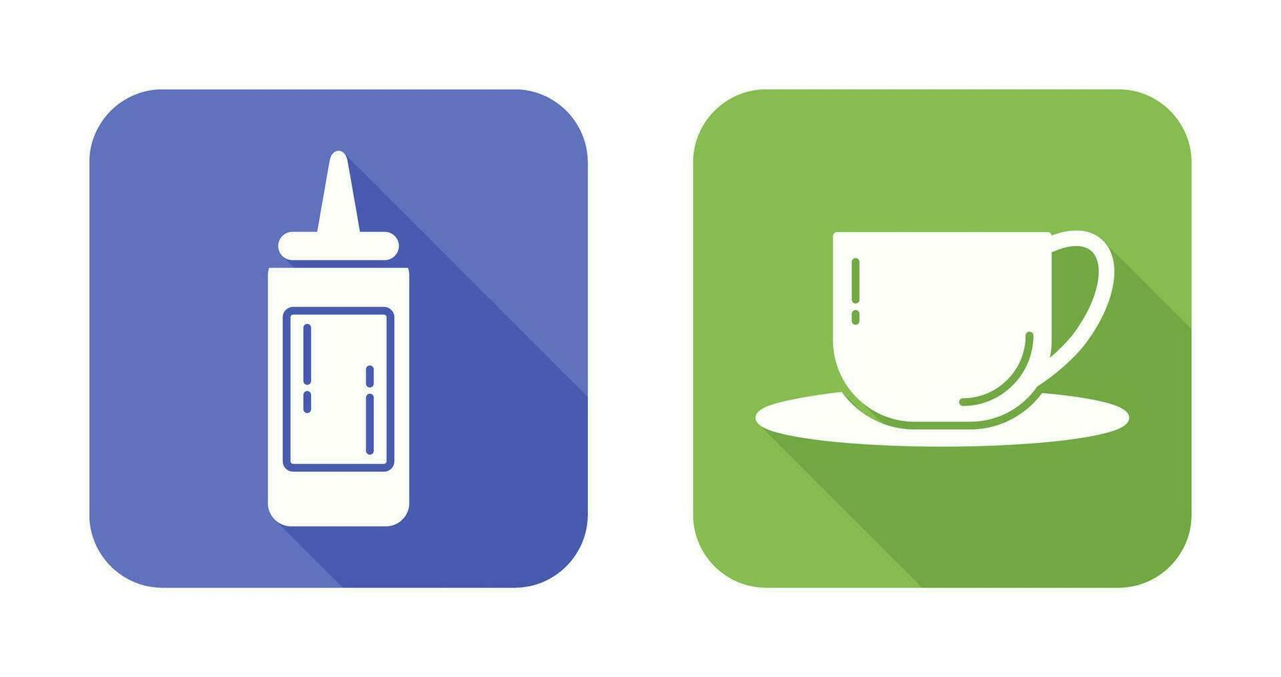 Sauce and Tea Icon vector